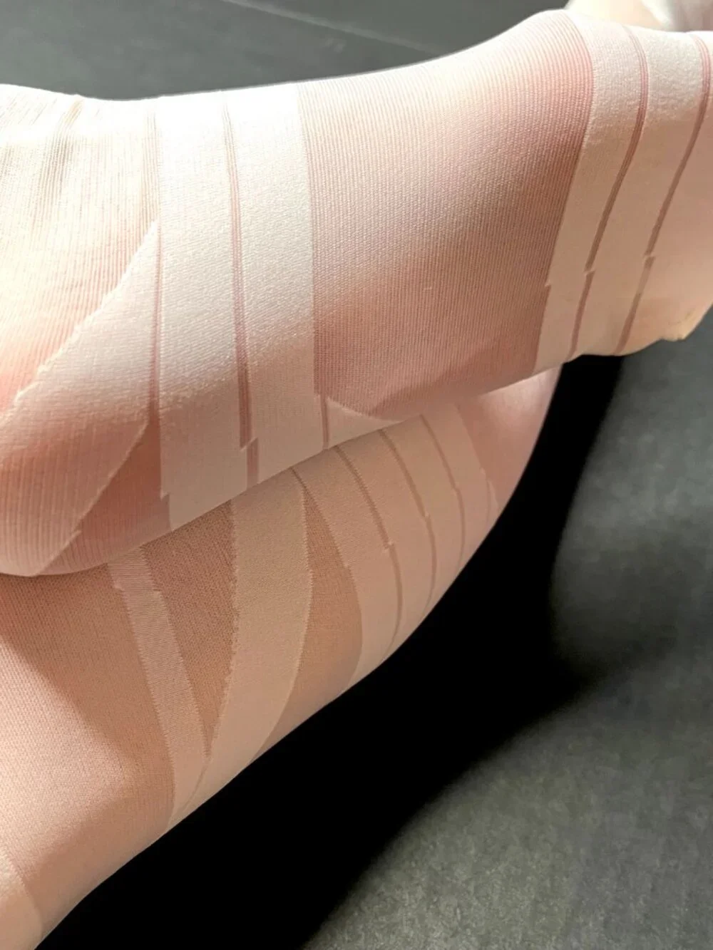White Bandage Thigh Highs Otk Socks Mummy Costume Striped Criss Cross Halloween